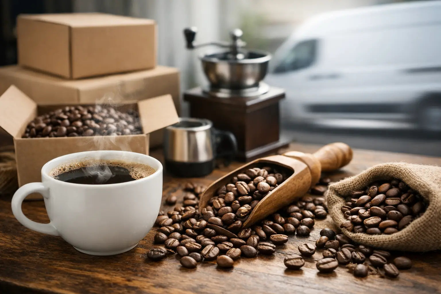Why Fresh Coffee Shipped Fast Tastes Better