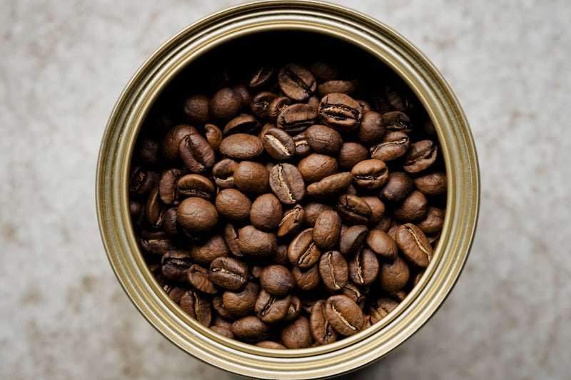 Fresh roasted coffee beans