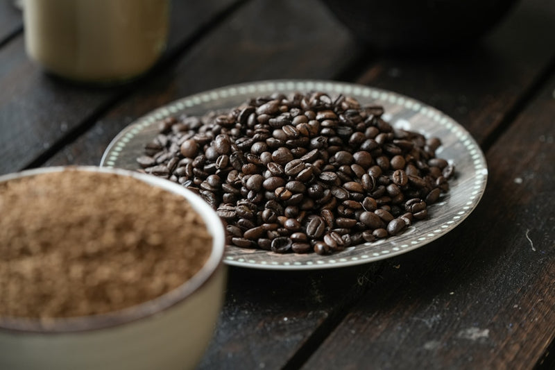 Dark Roast Coffee Brewing