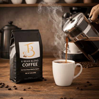Forever Brew dark roast 6 Bean Blend coffee beans