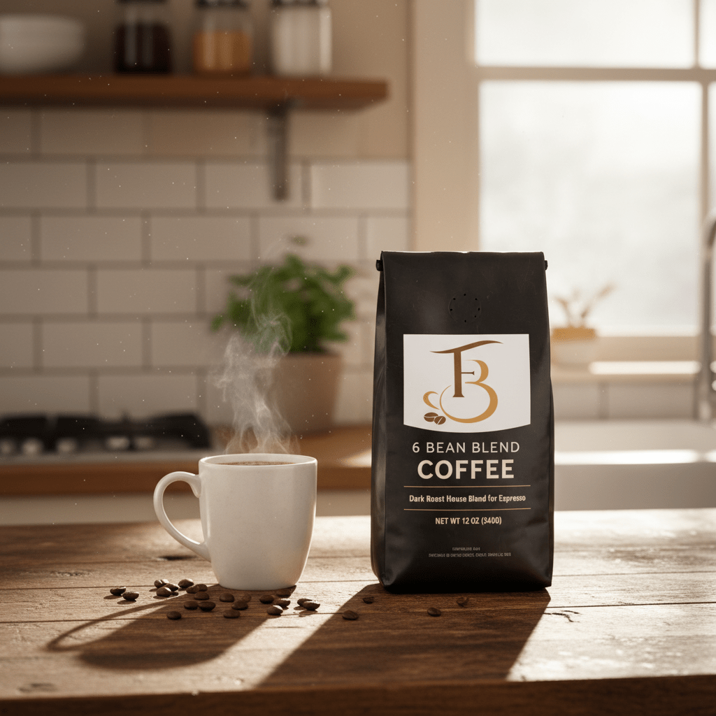 6 Bean Blend Coffee – Fresh Roasted Specialty Coffee Blend by Forever Brew