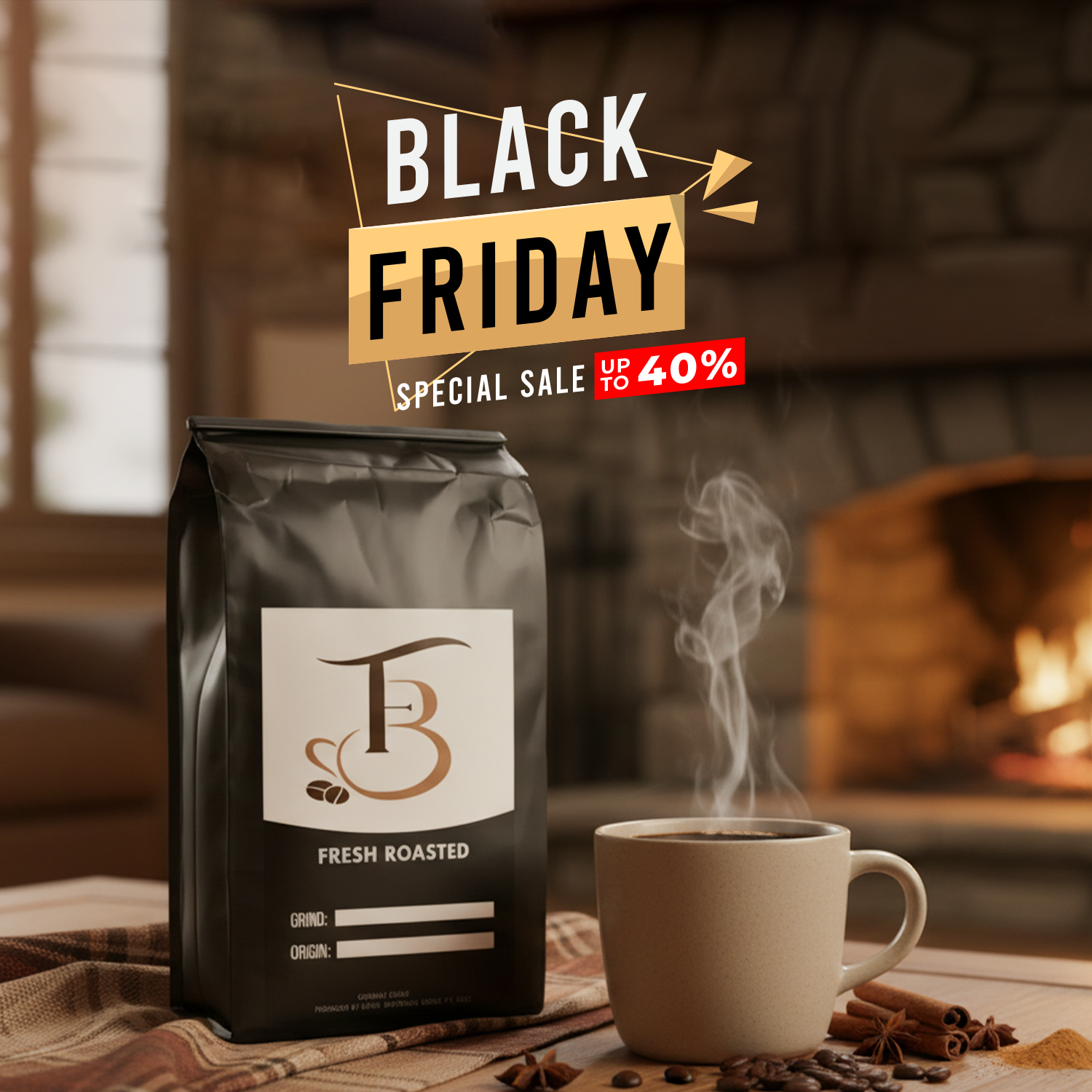 Black Friday Sale mobile banner