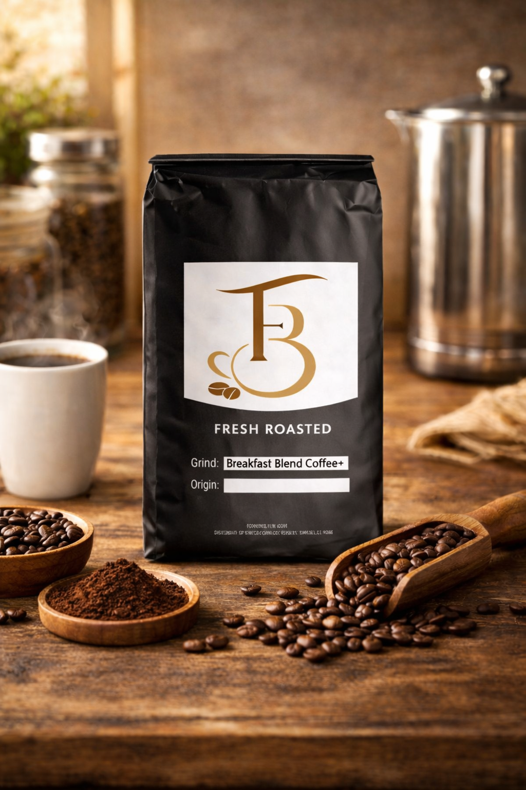 2-Bag Breakfast Blend Coffee+ Bundle