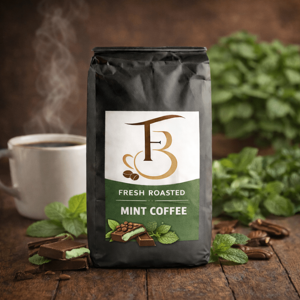 Mint Coffee – Refreshing Arabica Blend with Natural Mint Flavor by Forever Brew