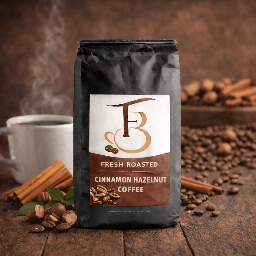 Cinnabun Coffee – Medium Roast with Natural Cinnamon Roll Flavor by Forever Brew
