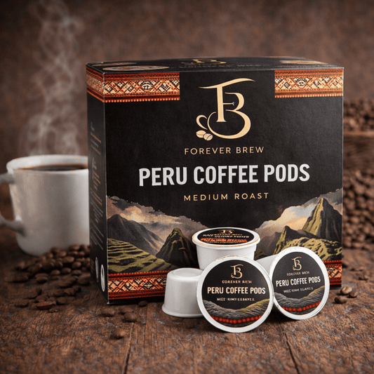 Pumpkin Spice Coffee – Fall Flavored Medium Roast | Fresh Roasted Coffee by Forever Brew, Forever Brew Pumpkin Spice Coffee – Seasonal Fall Blend, Smooth Medium Roast, Pumpkin Spice Coffee