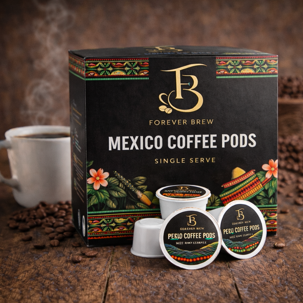 Mexico Coffee Pods - Medium Acidity with Lemon & Dark Chocolate Notes