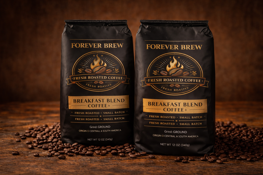 2-Bag Breakfast Blend Coffee+ Bundle