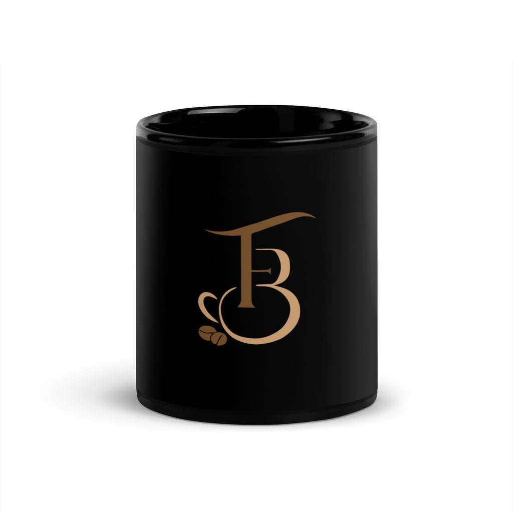 Black Glossy Mug  – Minimalist Coffee & Tea Mug
