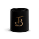 Black Glossy Mug  – Minimalist Coffee & Tea Mug