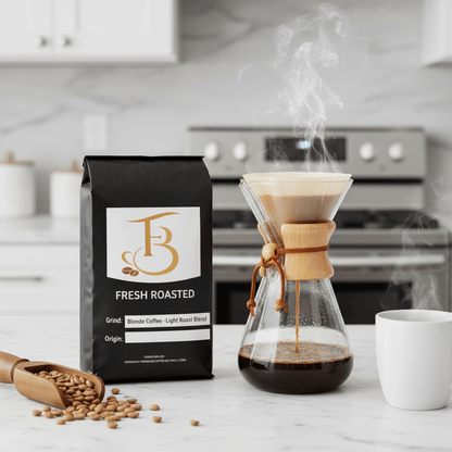 Forever Brew Blonde Coffee Bag – Fresh Roasted Light Roast Coffee Blend