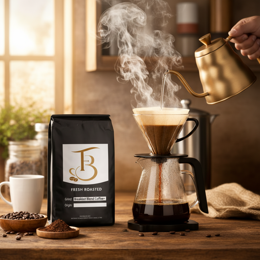 Breakfast Blend Coffee+ Brewing