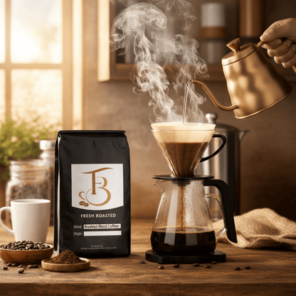 Forever Brew extra caffeine Breakfast Blend coffee