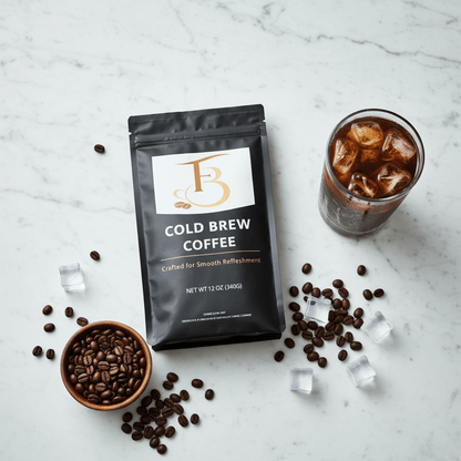 Cold Brew Coffee – Dark French Roast Coarse Ground 100% Coffee by Forever Brew