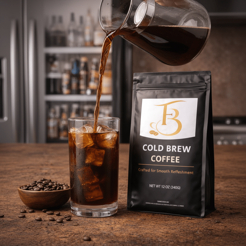 Cold Brew Coffee – Dark French Roast Coarse Ground 100% Coffee by Forever Brew
