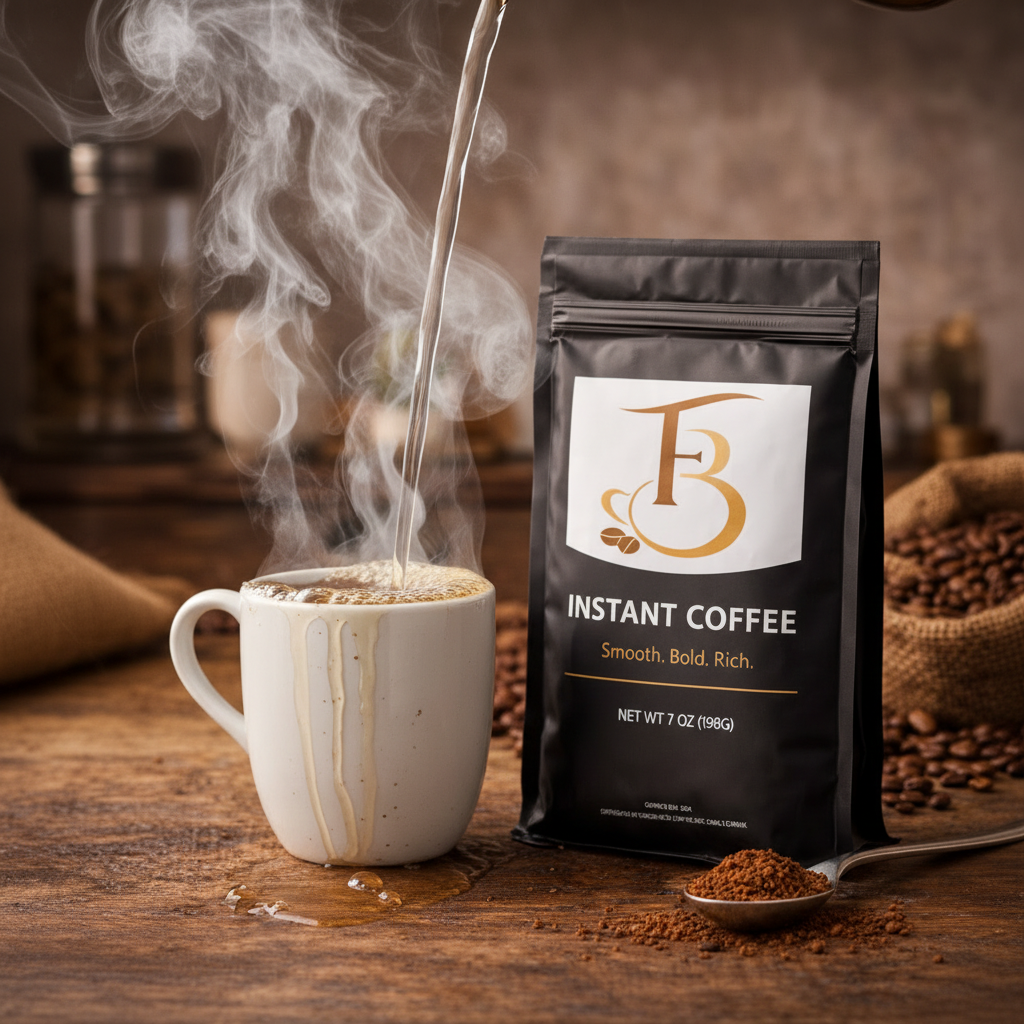 Instant Coffee - Quick Preparation