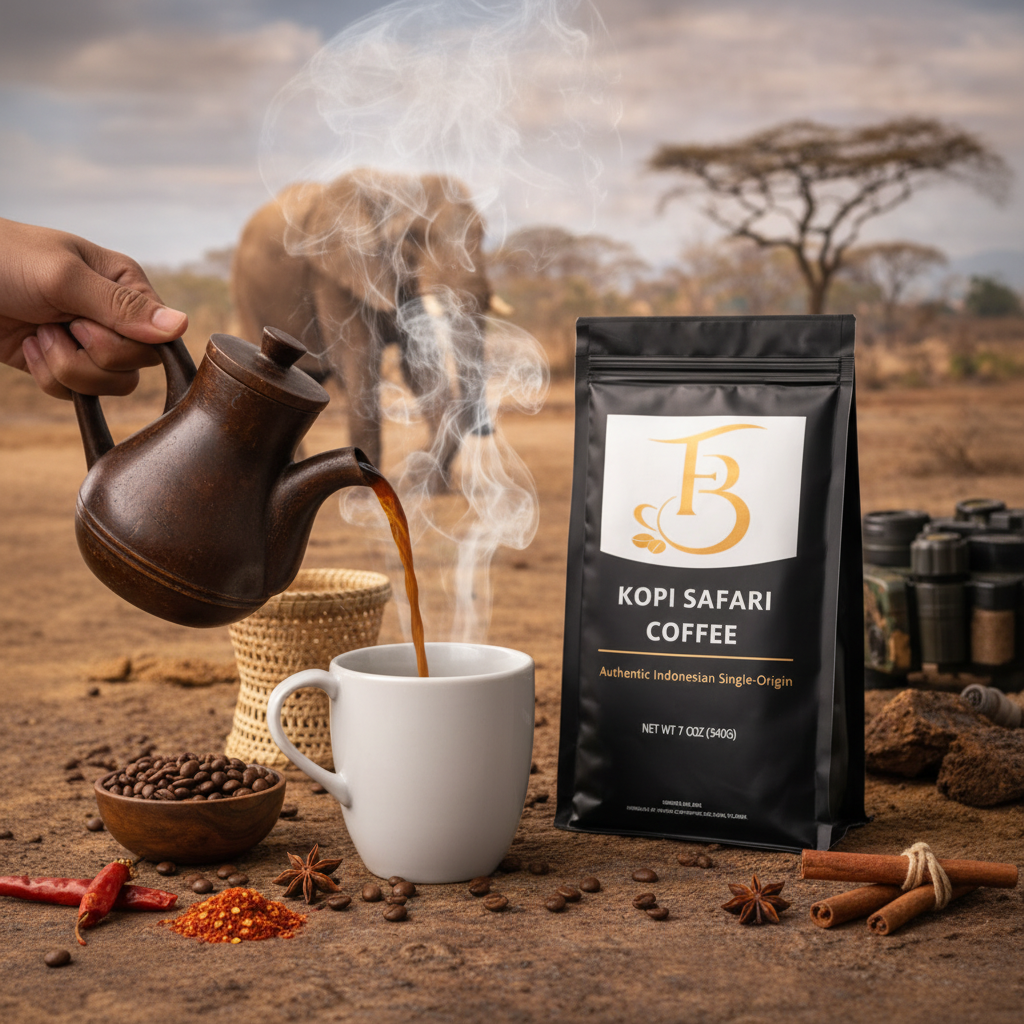 Kopi Safari Coffee - Traditional Brewing