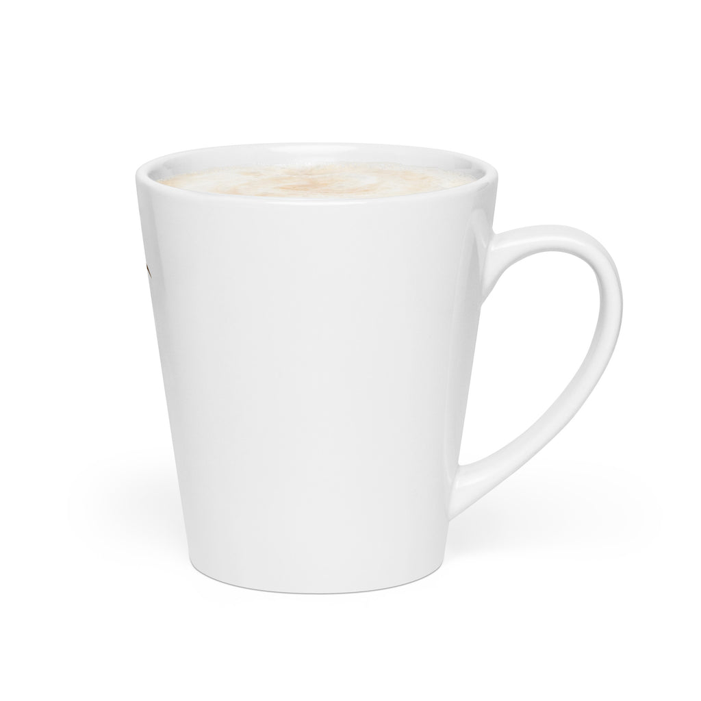 White Ceramic Latte Mug – Your Daily Sip of Joy