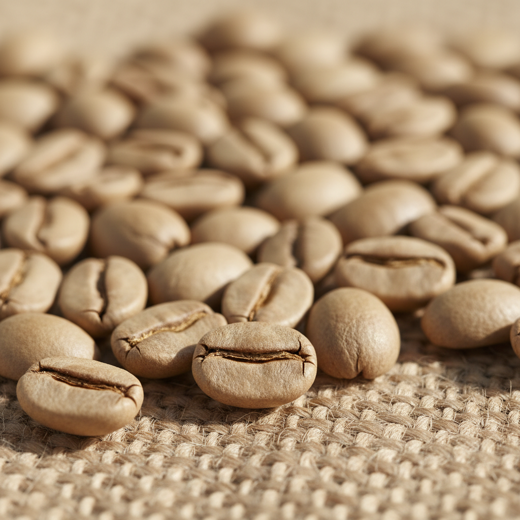 Light Roast Beans Close-Up