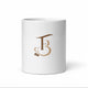 White Glossy Mug - Perfect Gift for Coffee Lovers Forever Brew
