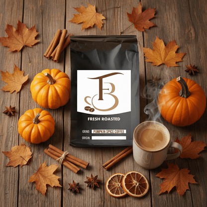 Pumpkin Spice Coffee – Fall Flavored Medium Roast | Fresh Roasted Coffee by Forever Brew, Forever Brew Pumpkin Spice Coffee