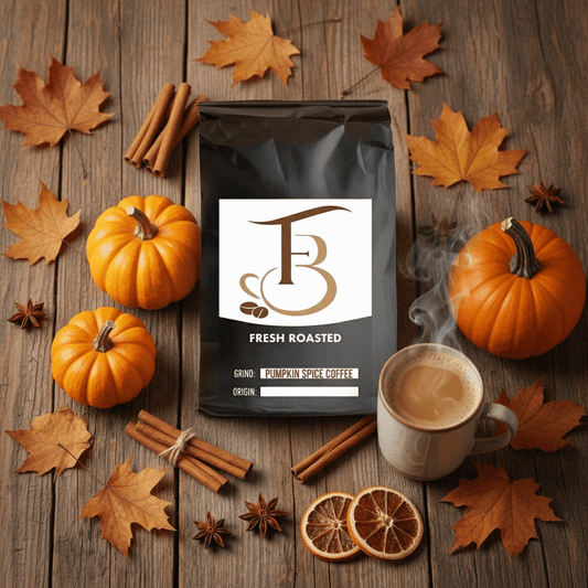 Pumpkin Spice Coffee – Fall Flavored Medium Roast | Fresh Roasted Coffee by Forever Brew, Forever Brew Pumpkin Spice Coffee