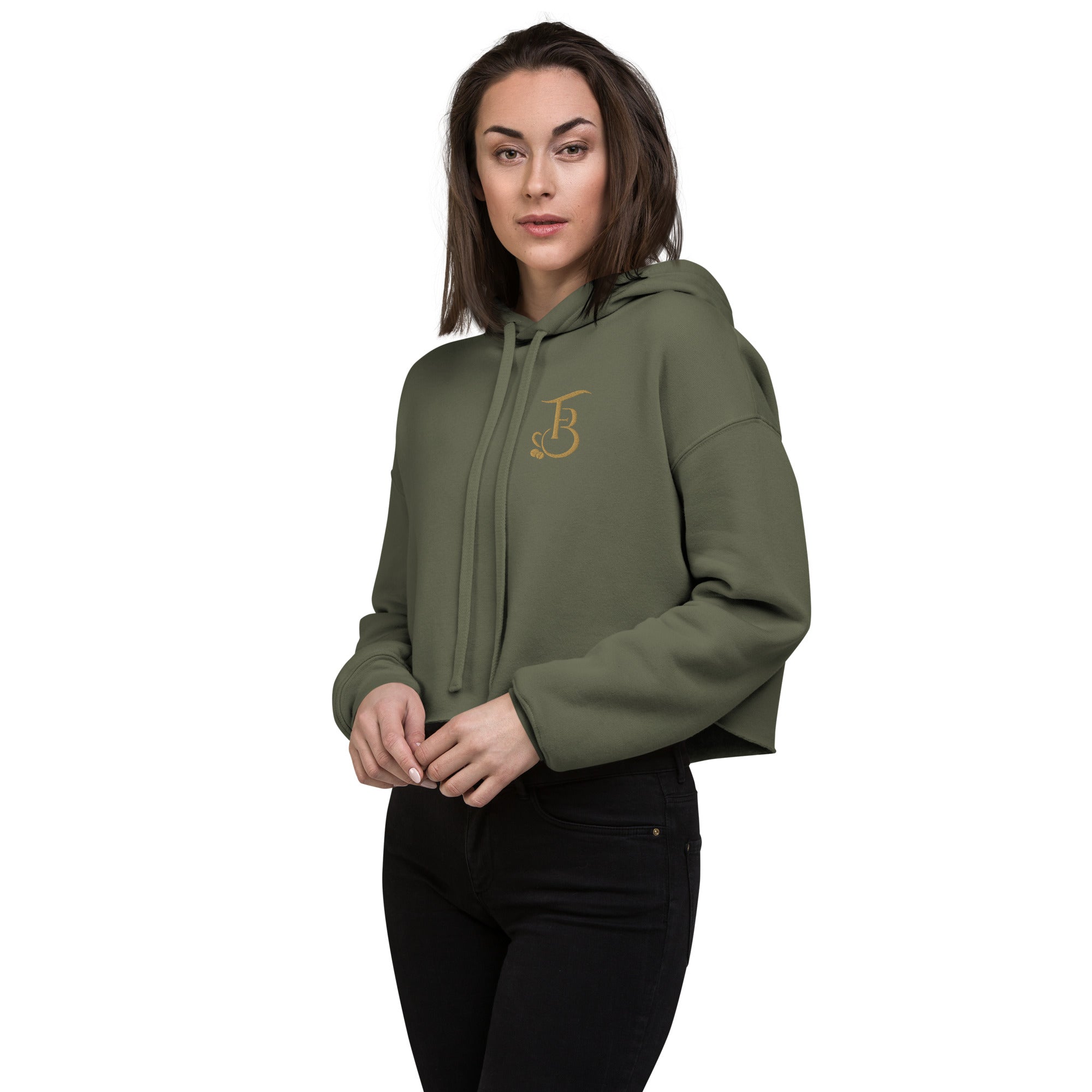 Trendy Cropped Hoodie